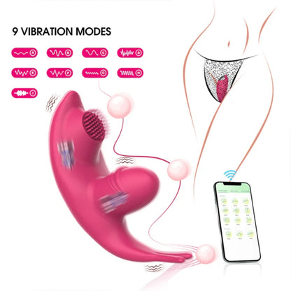 APP 3 in 1 Invisible Wearable Vibrator