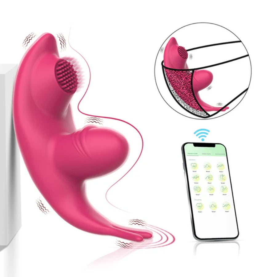 APP 3 in 1 Invisible Wearable Vibrator