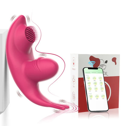 APP 3 in 1 Invisible Wearable Vibrator