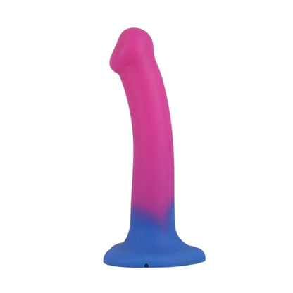 9 Inch Colorful Silicone Dildo