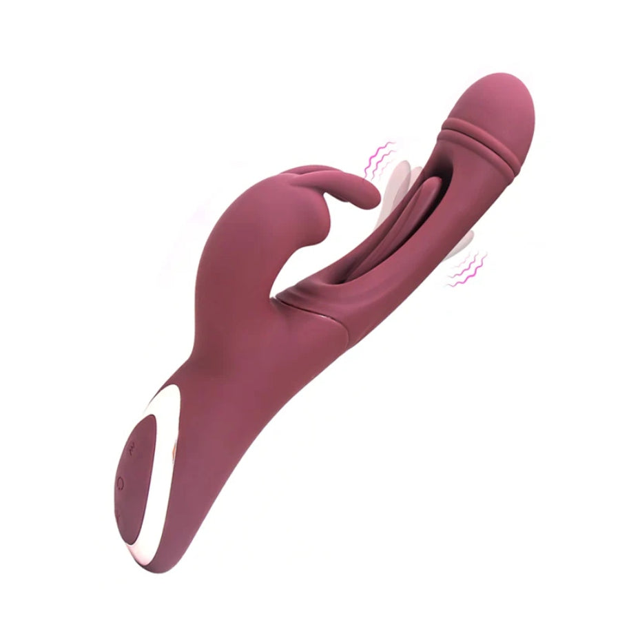 The G-spot Flapping Rabbit Vibrator