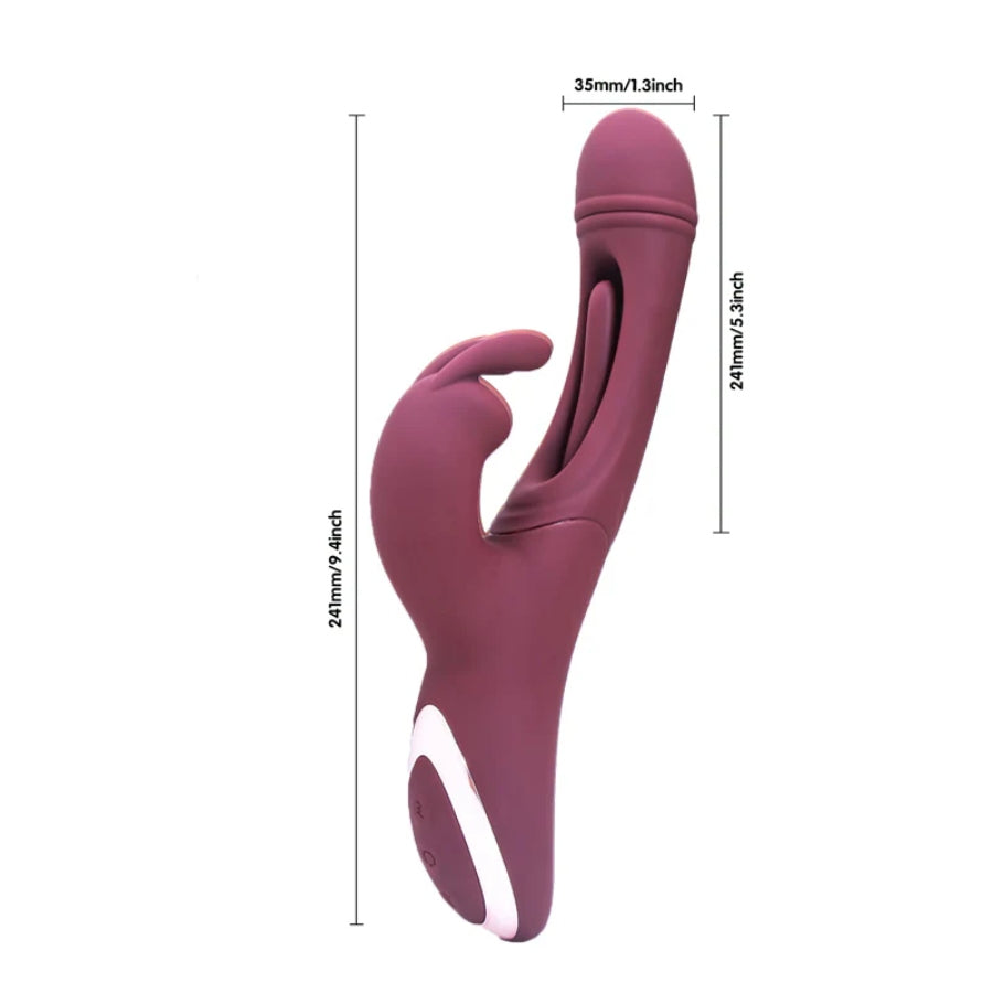 The G-spot Flapping Rabbit Vibrator