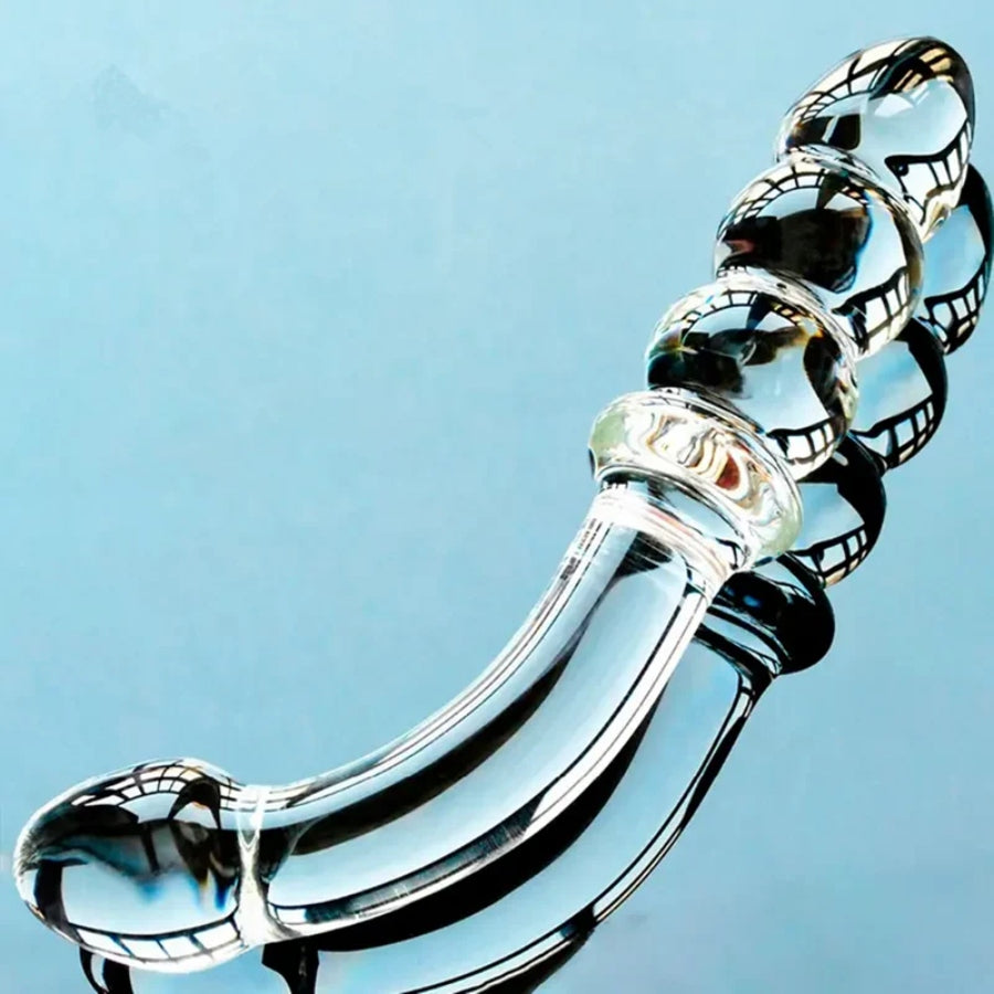 The Crystal Glass Anal Dildo