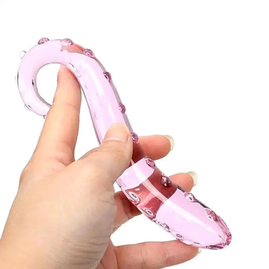 The Hippocampus Shape Glass Dildo