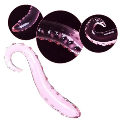 The Hippocampus Shape Glass Dildo