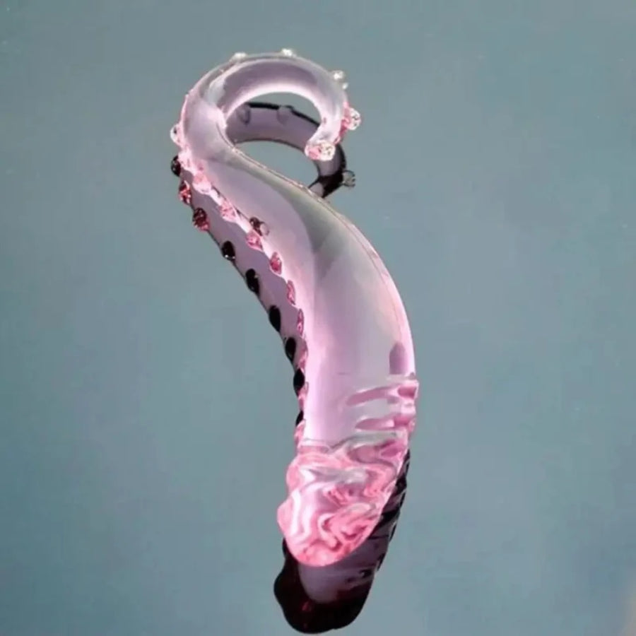 The Hippocampus Shape Glass Dildo