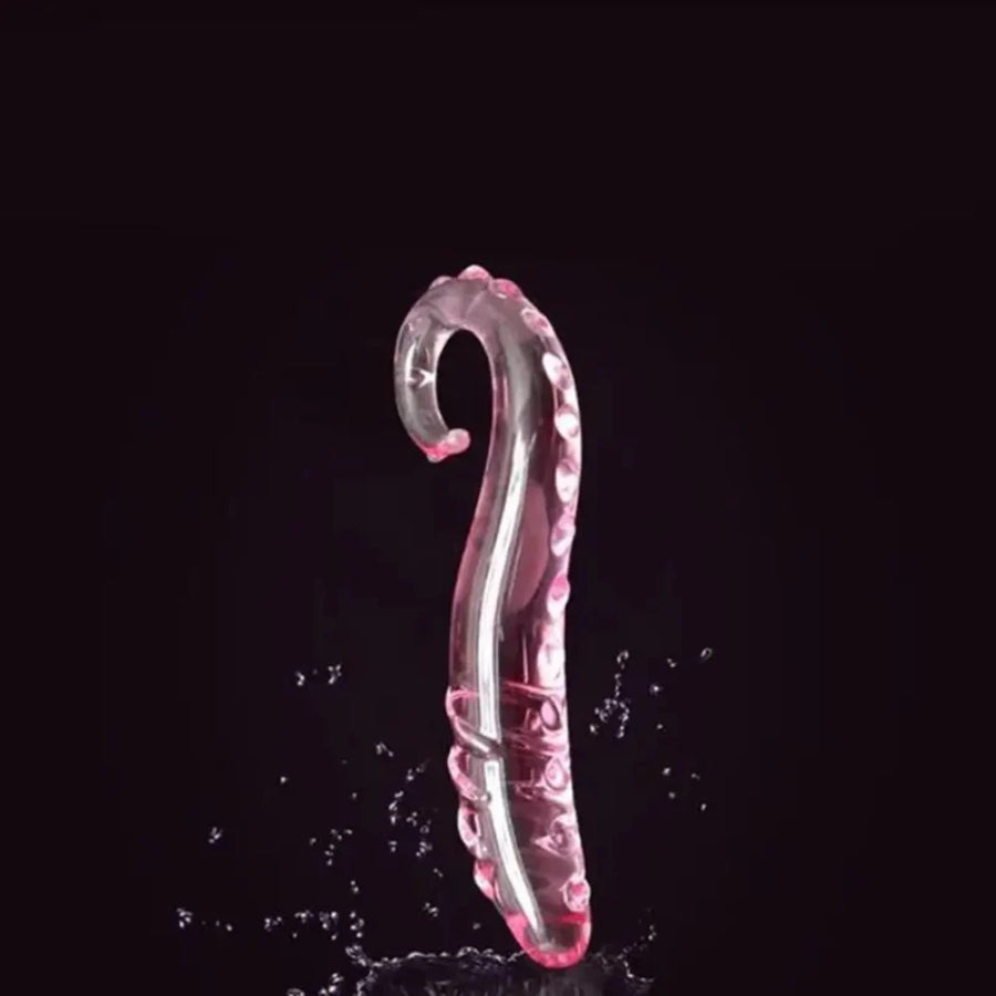 The Hippocampus Shape Glass Dildo