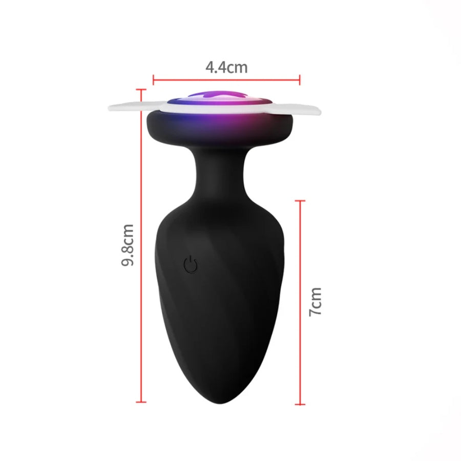 The Lighted Vibrating Butt Plug