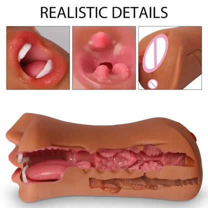 The Realistic Pocket Anus & Vagina