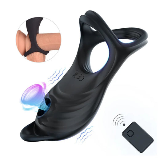 The Silicone Cock Ring with Suction Head