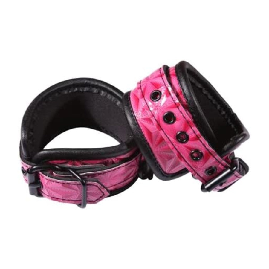 Sinful Wrist Cuffs - Pink