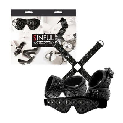 Sinful Bondage Kit Black