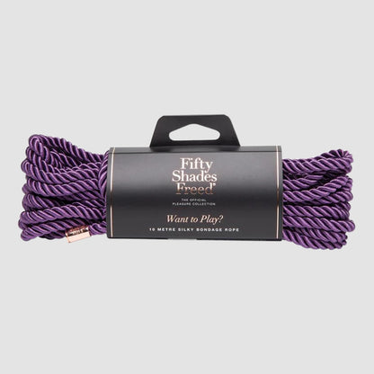 Fifty Shades Freed - Want to Play? 10m Silky Rope